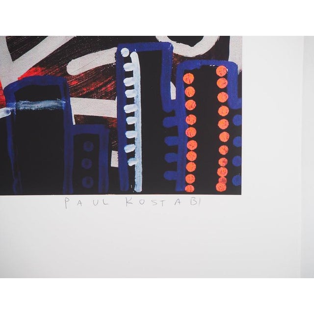 Paul Kostabi, Man in a Madhouse, Giclée Print For Sale - Image 6 of 7
