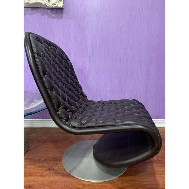 Metal Verner Panton System 1-2-3 Chairs- Set of 2 For Sale - Image 7 of 11