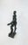 Mid 20th Century Meticulously Formed and Welded Brutalist Style Skater Sculpture For Sale In Detroit - Image 6 of 12