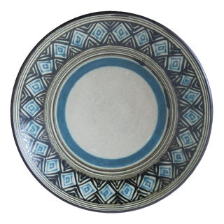 Ceramic Wall Plate from Eva Kumpmann, 1960s For Sale