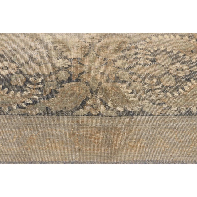 Mid 20th Century Mid 20th Century Modern Classic Vintage Turkish Rug - 09’05 X 12’10 For Sale - Image 5 of 9