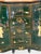 Chinoiserie Vintage Chinese Green Lacquered Serpentine Credenza / Sideboard With Soapstone Inlay For Sale - Image 3 of 12