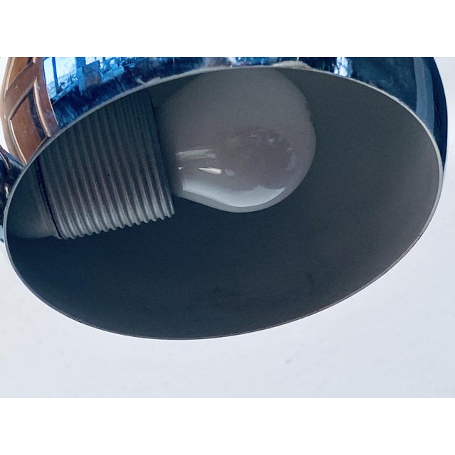 Metal Vintage Italian Chrome Table Lamp by Bellini for Targetti, 1970 For Sale - Image 7 of 18