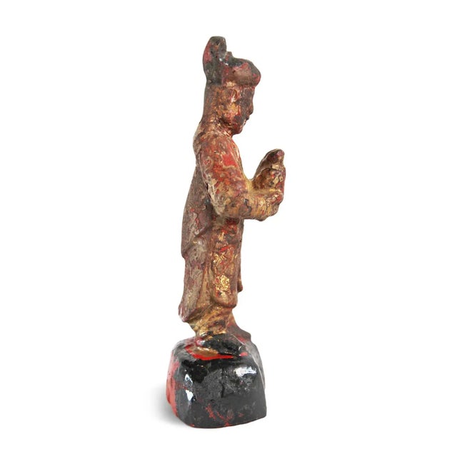 Chinese Small Antique Chinese Figure For Sale - Image 3 of 5