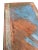 Farmhouse Antique French Farmhouse Dining Table, Reclaimed Door Top With Distressed Blue-Green Paint For Sale - Image 3 of 4