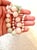 Asian Vintage Rose Quartz and Jade 29" Beaded Necklace For Sale - Image 3 of 3