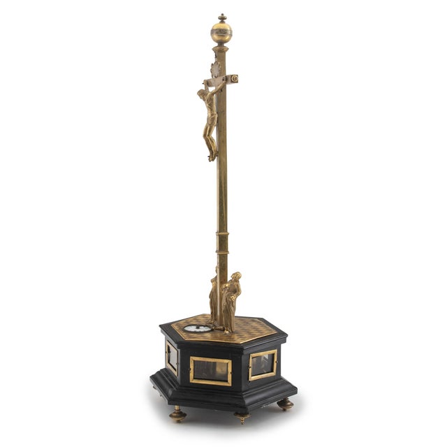 Clock with Calvary by Allodi For Sale - Image 3 of 6