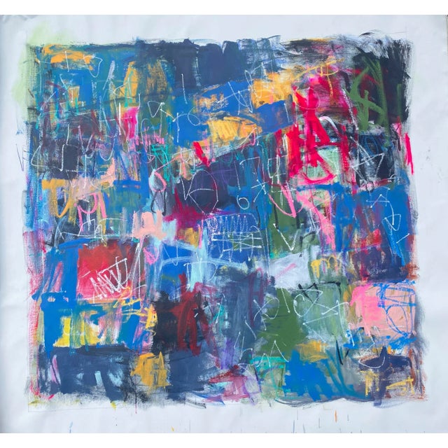 Sarah Trundle, Contemporary Abstract Painting, "Let Me Refresh Your Memory....." For Sale