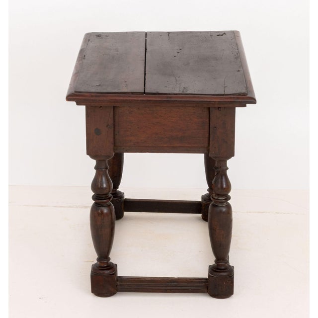 Wood American Mahogany Work Table For Sale - Image 7 of 8