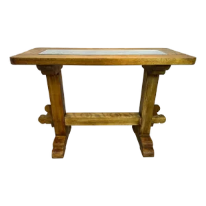 Late 20th Century Vintage Rustic Console Table