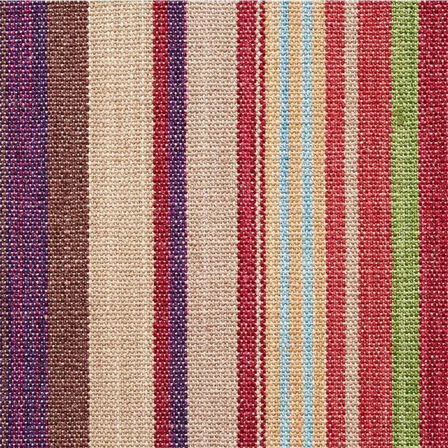 A multi-color woven stripe made of jute and cotton, Nevado is a casual, blanket-like design that can pull a room together....