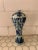 Blue & White Porcelain Floral Chinoiserie Vase For Sale In Los Angeles - Image 6 of 6