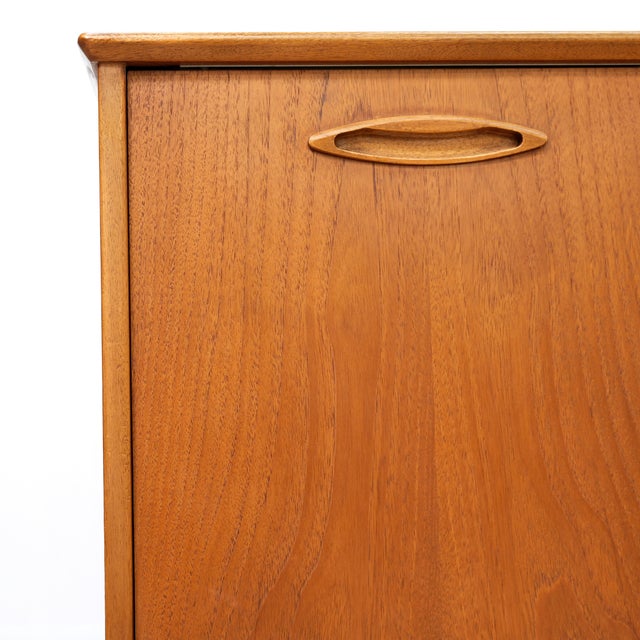 Small Mid Century Teak Credenza by Jentique Furniture For Sale - Image 11 of 12