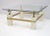 Mid-Century Modern Mid-Century French Coffee Table with Brass Horses from Maison Charles, 1970s For Sale - Image 3 of 11
