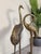 Large Vintage Bronze Crane Statues, 1920s-1940s, Set of 2 For Sale - Image 3 of 16