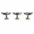 Blue Fruit Bowls in Polychrome Porcelain and Gold from Meissen, 1850s, Set of 3 For Sale - Image 8 of 8