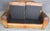 Late 20th Century Deco Style Leather Loveseat For Sale In New York - Image 6 of 7