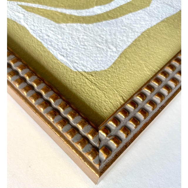 Contemporary 2026 "Tulipano" Abstract Minimalist Botanical Painting on Canvas by Artist r.k. Red For Sale - Image 3 of 3