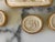 Antique White Antique Italian Grand Tour Plaster Intaglios - Set of 5 (Group #9) For Sale - Image 8 of 10