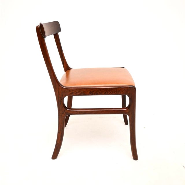Wood Vintage Danish Dining Chairs attributed to Ole Wanscher, 1960, Set of 10 For Sale - Image 7 of 11