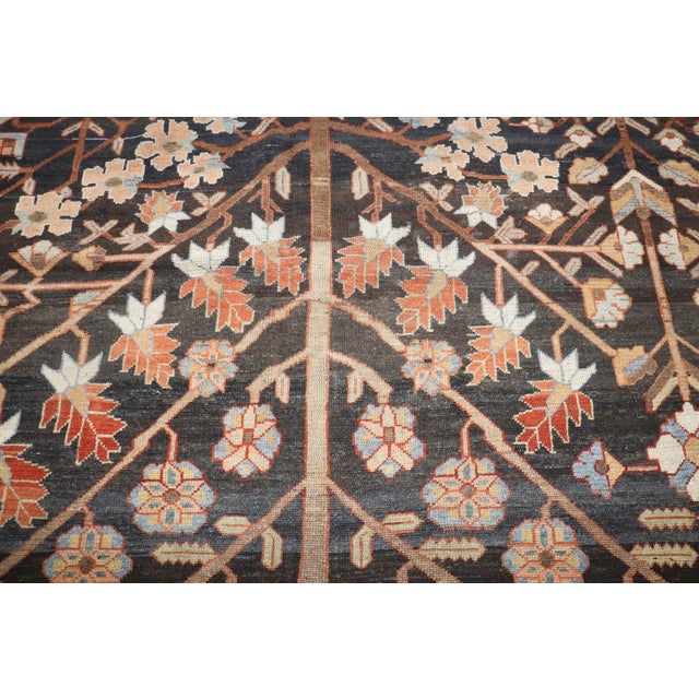 Early 20th Century Persian Bakhtiari Oversize Snake Rug - 13'7" x 22' For Sale - Image 15 of 18