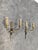Empire Gilt Wall Sconces, Set of 2, in Very Good conditions. Designed before 1890 European Plug (up to 250V).The wiring of...