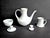 Offered is a sculptural porcelain coffee set designed by Gerald Gulotta for Block Bidasoa in the 1960s. It was produced in...