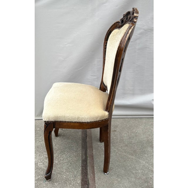 Wood Victorian Antique Renaissance Revival Chair For Sale - Image 7 of 12