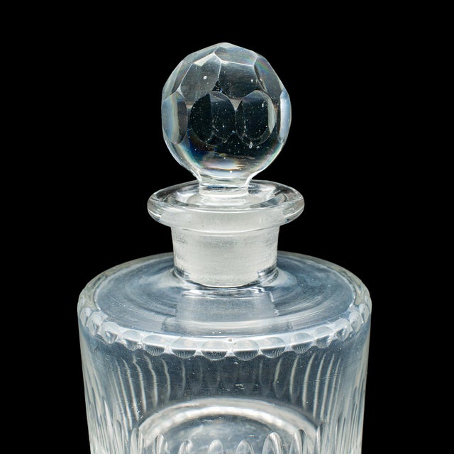 Antique Perfume Bottle, English, Glass Scent Dispenser, Early Victorian, c.1850 For Sale - Image 9 of 10