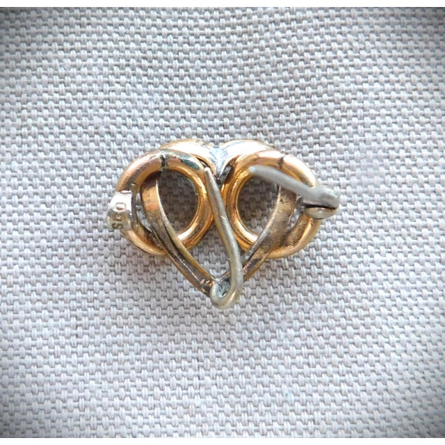 Antique Gold-Filled Heart Watch Pin For Sale In New York - Image 6 of 9