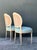 Late 20th Century Vintage Regency Medallion Back Chairs - A Pair For Sale - Image 5 of 12