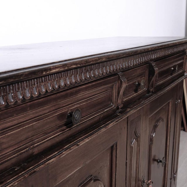 Early 19th Century Wooden Sideboard, Italy For Sale - Image 10 of 18