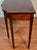 1910s Antique Dokon n.y English Regency Mahogany Banded Satinwood Console Table For Sale - Image 11 of 13