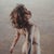 Figurative Rising by Dave Seeley | Oil on Canvas on Panel Nude figure ascending in a neutral background. For Sale - Image 3 of 5