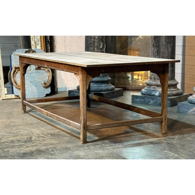 Wood French Florist's Table, 1880s For Sale - Image 7 of 18