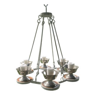 Ooak Hanging Candelabra /Chandelier For Sale