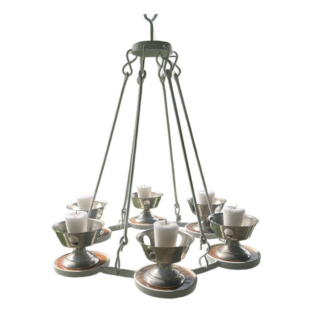Ooak Hanging Candelabra /Chandelier For Sale