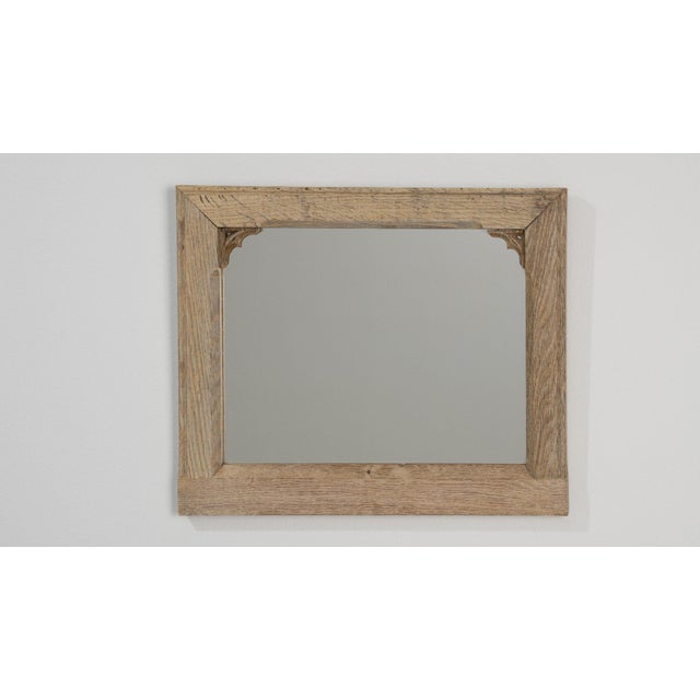 19th Century 19th Century France Red Wood Mirror For Sale - Image 5 of 9