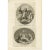 Antique print titled 'Antique Dierum Sedit - S. Francisca Romana'. Scarce plate showing the 'Ancient of Days' ie. God from...