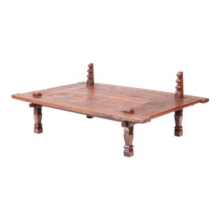 An Early 19th Century Indonesian Solid Teak Coffee Table For Sale