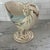 Beautiful antique or vintage Victorian-style porcelain centerpiece vase, jardinière, or planter featuring a shell- or...