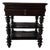 Tommy Bahama Royal Kahala Haven Nightstand in Tobacco Brown Mahogany & Cane For Sale
