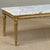 French Louis XVI Giltwood Coffee Table With Carrara Marble For Sale - Image 12 of 18