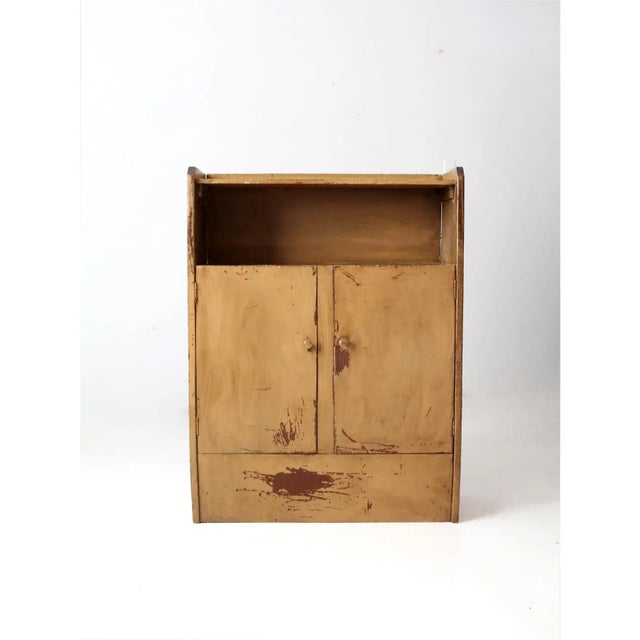 Antique Primitive Cabinet For Sale - Image 4 of 12