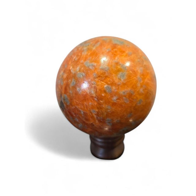 Large Natural Quartz Crystal Sphere, 1970s For Sale - Image 6 of 10