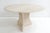Vintage Round Travertine Dining Table, 1970s For Sale - Image 10 of 12