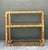 Vintage Wrapped Rattan Low Etagere For Sale - Image 4 of 12