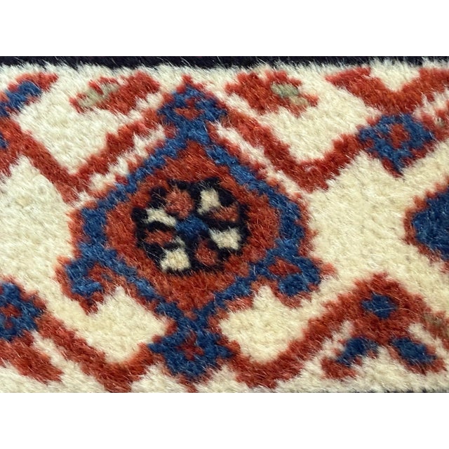 1920s 5ft X 6ft 9in Antique Hamadan Carpet 1920s North Persia For Sale - Image 5 of 12