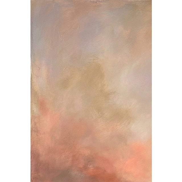Not Yet Made - Made To Order Abstract Coastal Sunset Seascape Wall Art, Ocean Horizon Landscape Print, Pastel Beach Art, 24″ × 36″ For Sale - Image 5 of 9