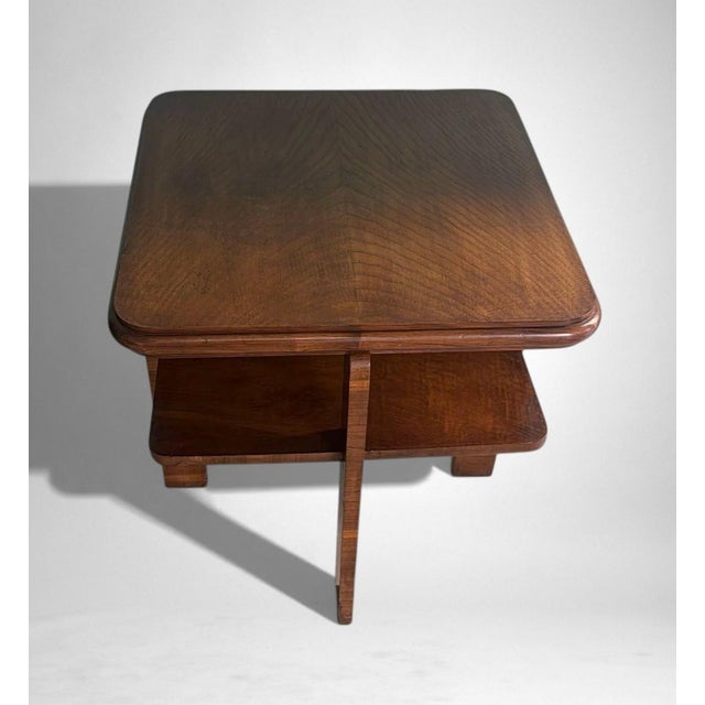 Mid 20th Century Mid 20th Century Art Deco Italian Square Tea/Coffee Table For Sale - Image 5 of 18